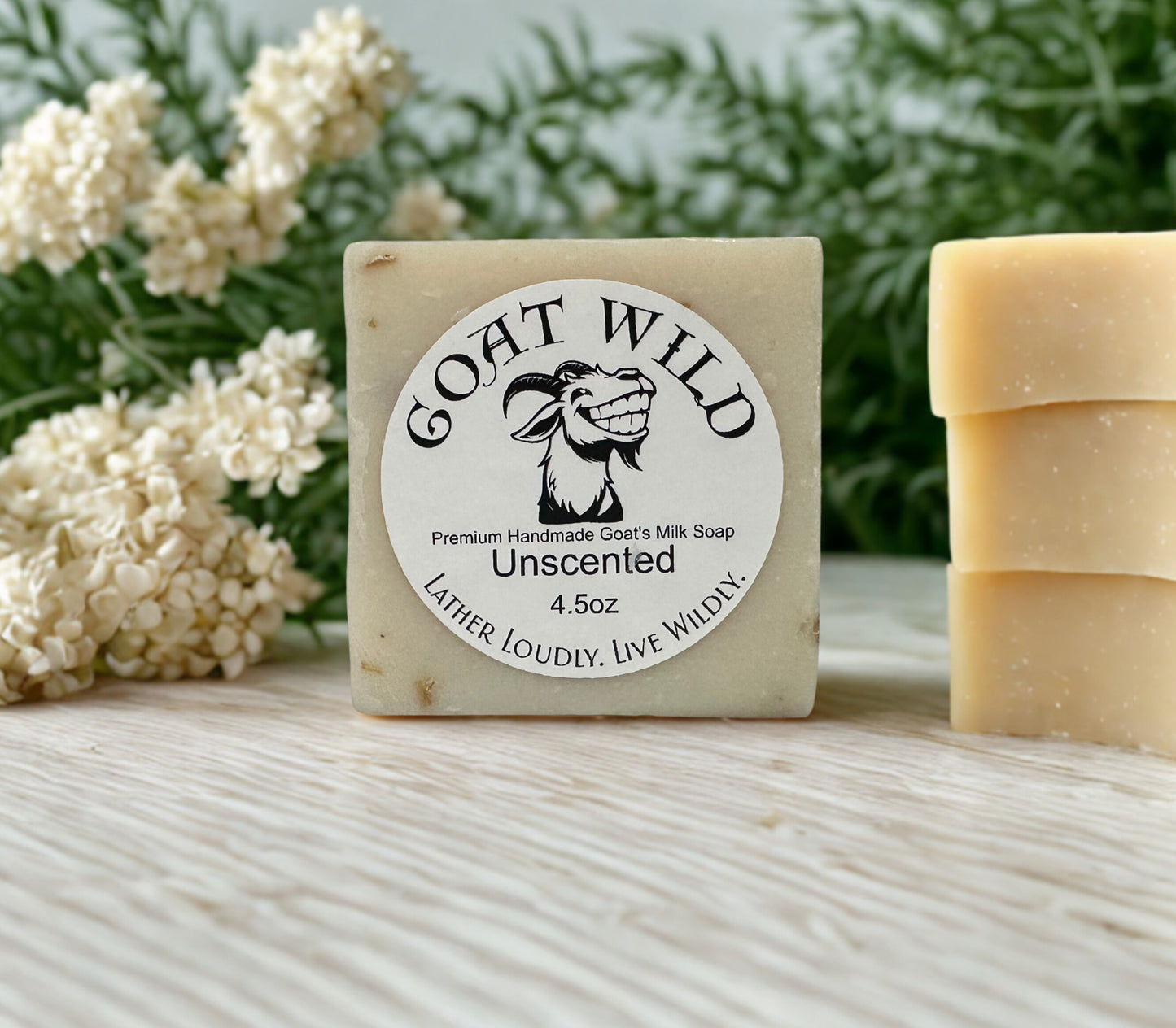 Unscented Goat's Milk Soap