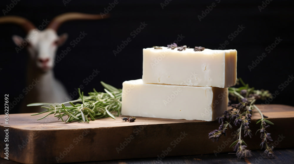 Minty Lavender Goat's Milk Soap