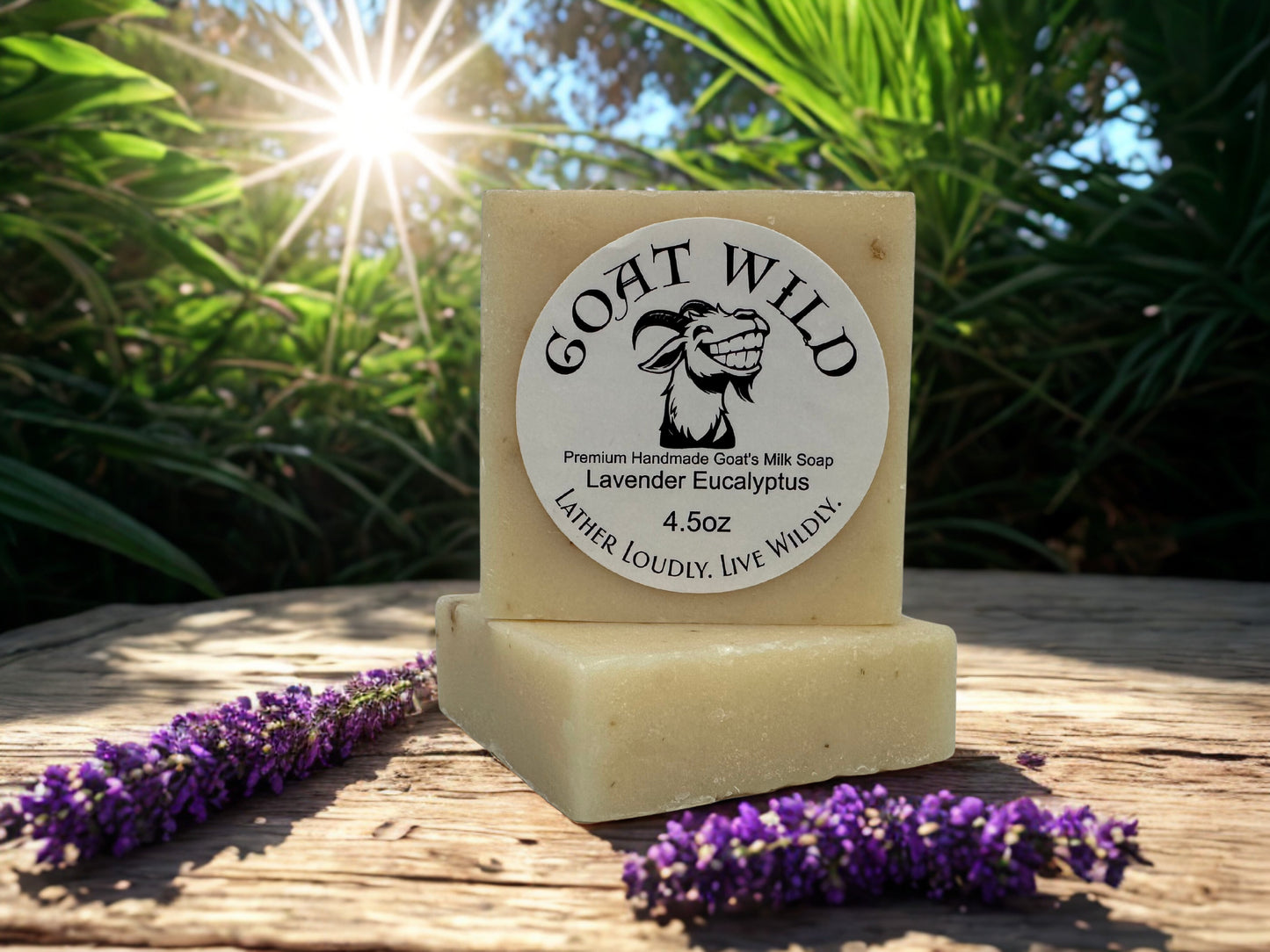 Eucalyptus Lavender Goat's Milk Soap